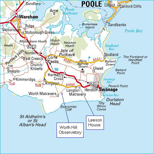 Purbeck Area Map